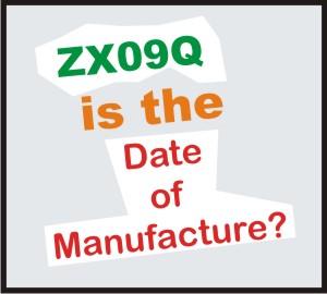 ZX09Q is the Date Code on the Backup Battery?